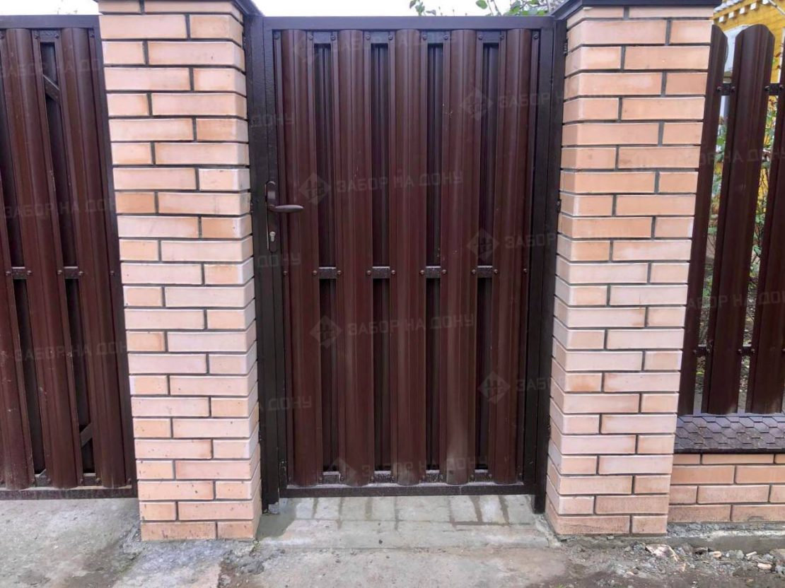 Калитка из евроштакетника  в Балашихе